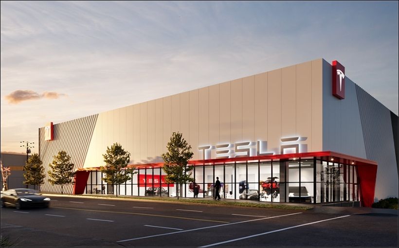 Tesla is developing its largest North American electric-vehicle dealership in Vancouver.
