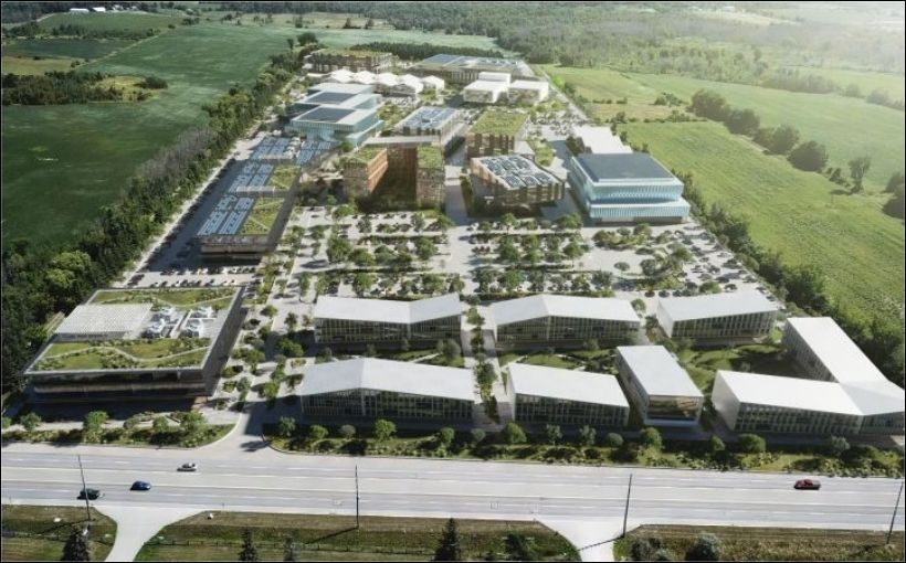 Canadian and U.S. companies plan to develop a massive life sciences and technology park in Southern Ontario.