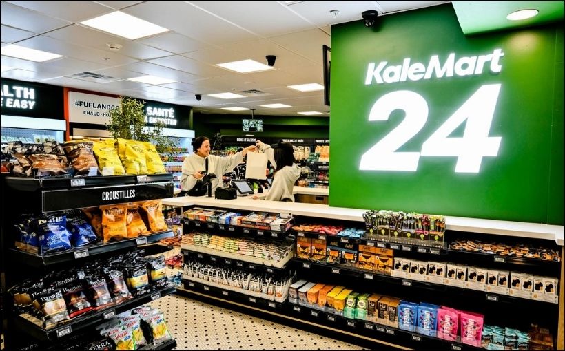 KaleMart24 has opened its inaugural flagship store at the Berri-UQAM subway station in Montreal.