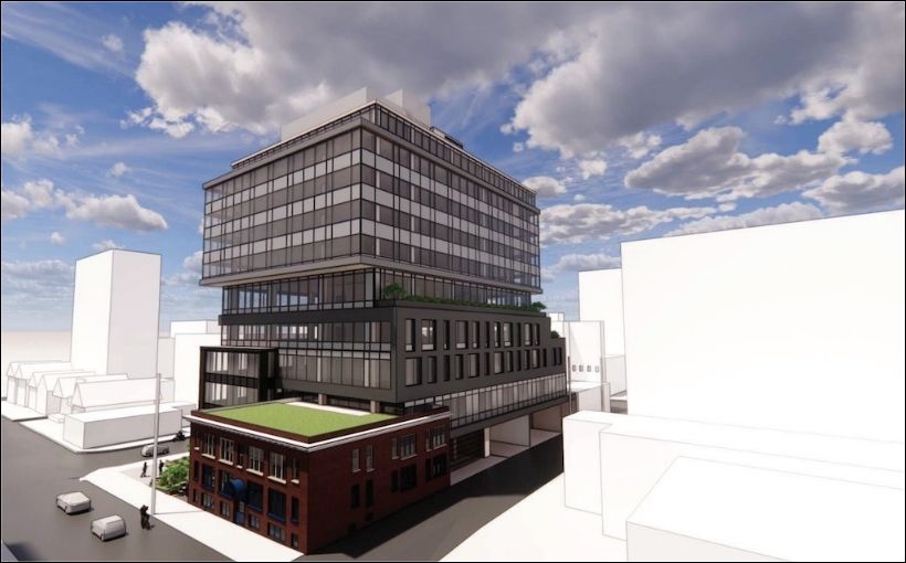 Nicola Wealth and PC Urban are looking to develop an office-industrial project near Vancouver's city hall.