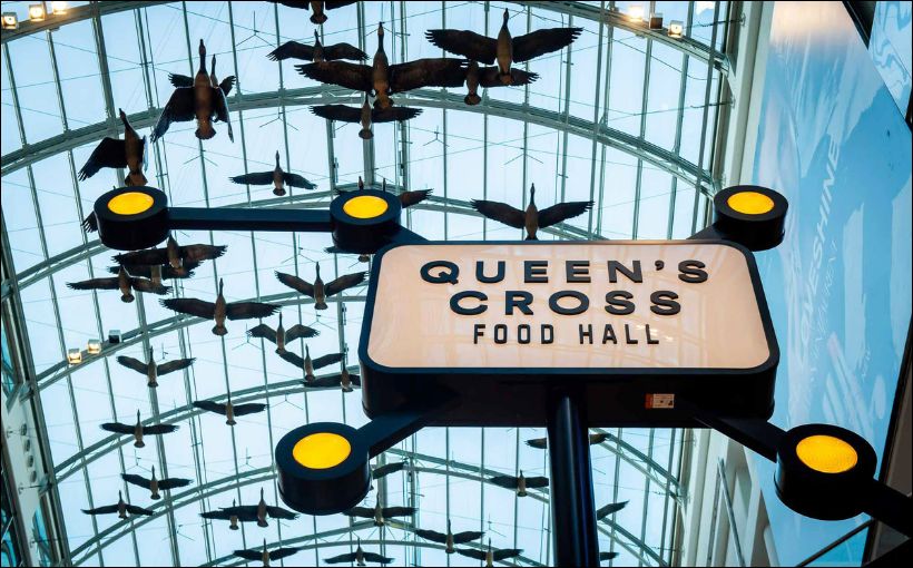 A new chef-driven food hall is scheduled to open April 24 at CF Toronto Eaton Centre.