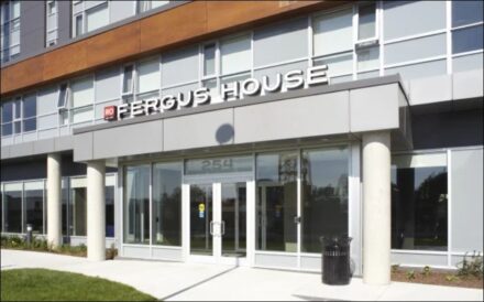 Photo of Fergus House student residence in Waterloo, Ont.