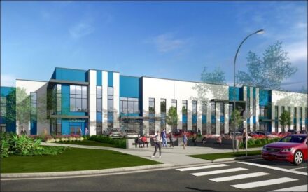 Rendering of future business park in Mission, B.C.