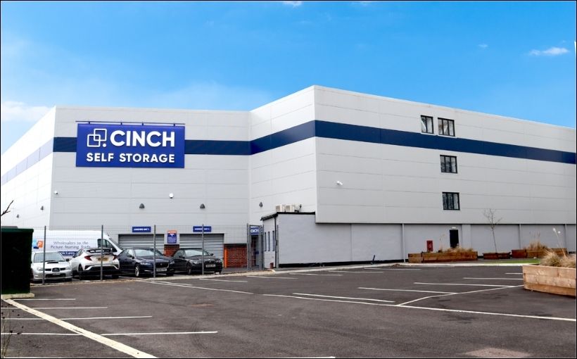 Photo of Cinch self-storage facility.